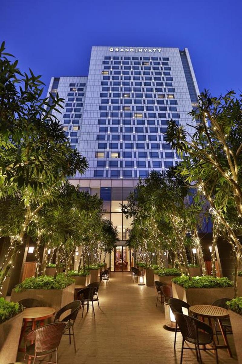 Отель Grand Hyatt Чэнду Экстерьер фото